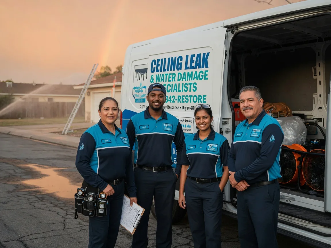 Ceiling Leak Cleanup company in Long Island, VA